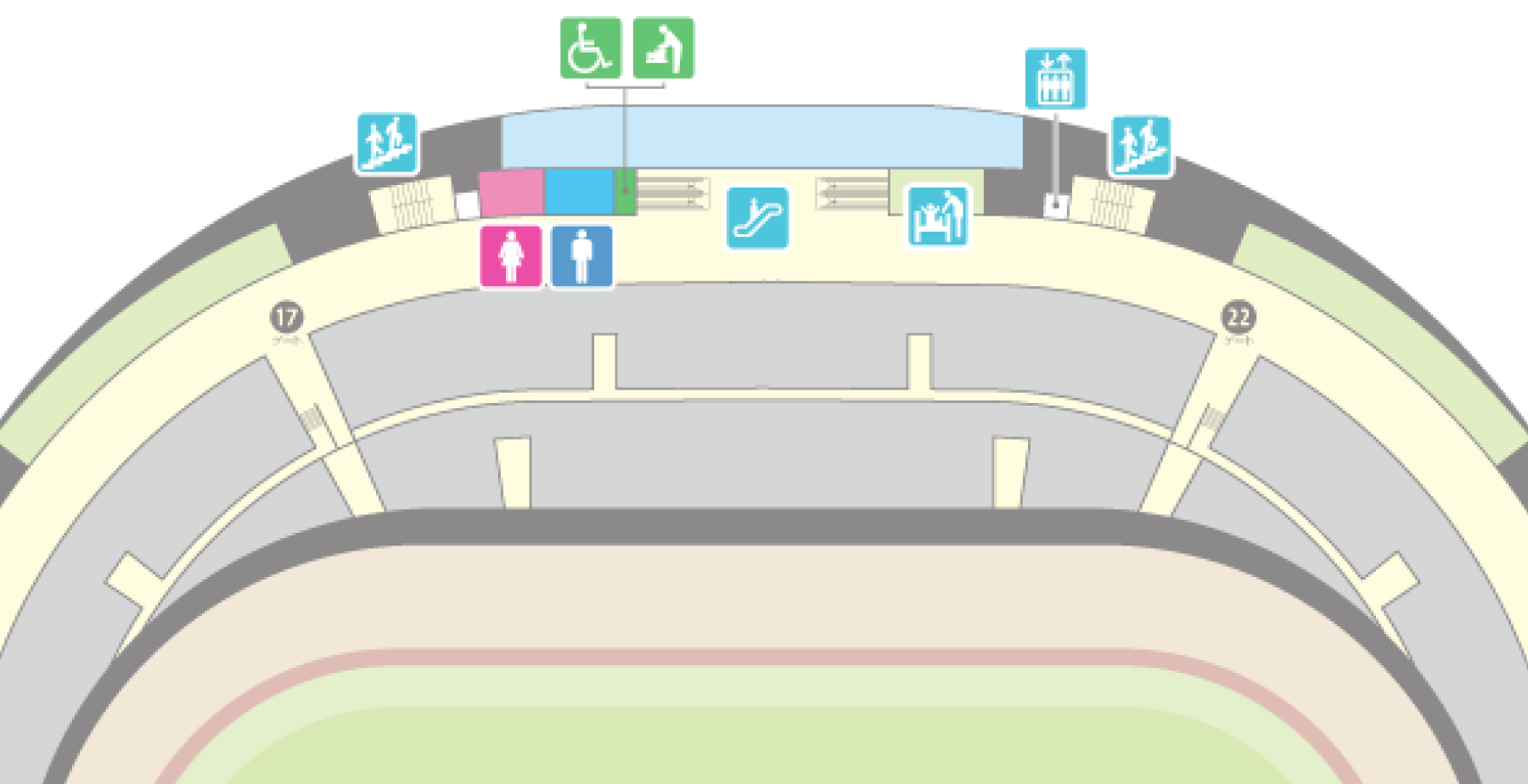 キッズルームまでの行き方（1）