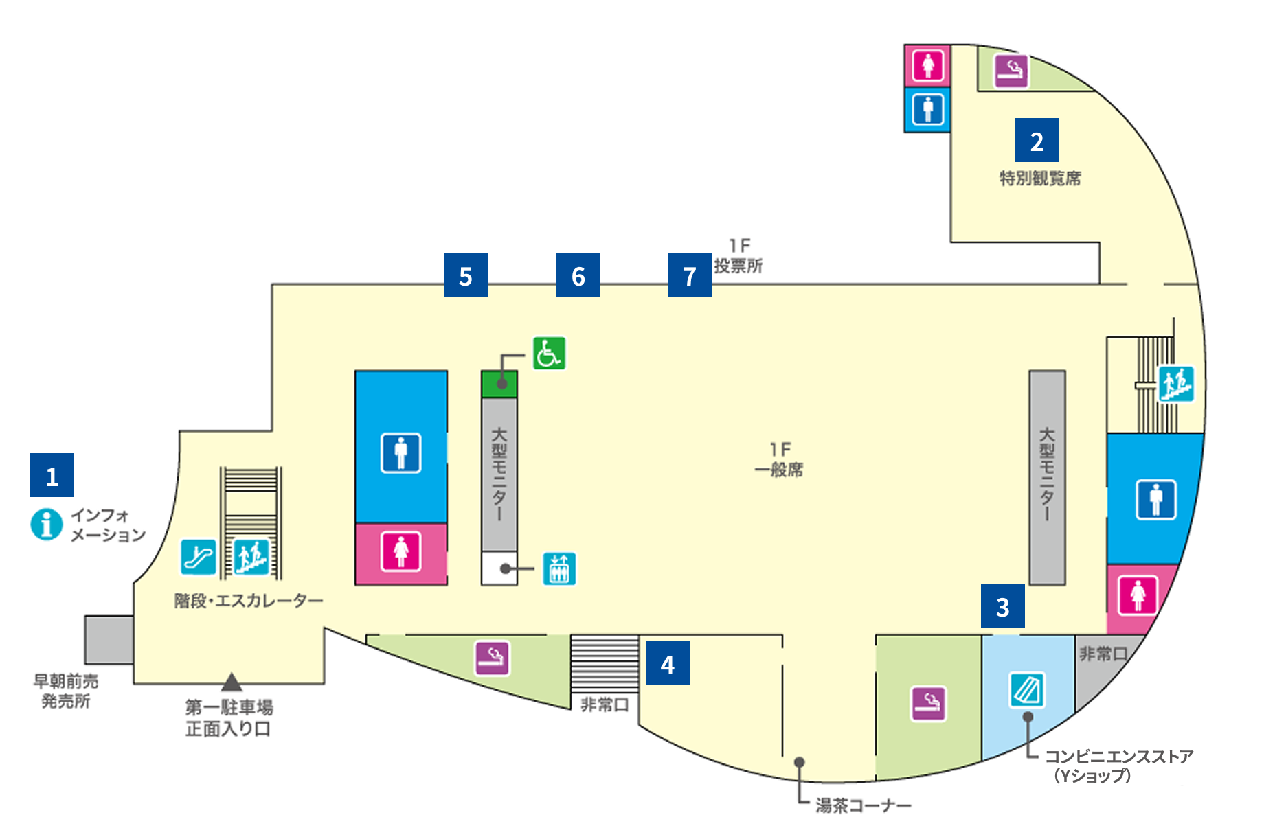 1階 フロアマップ